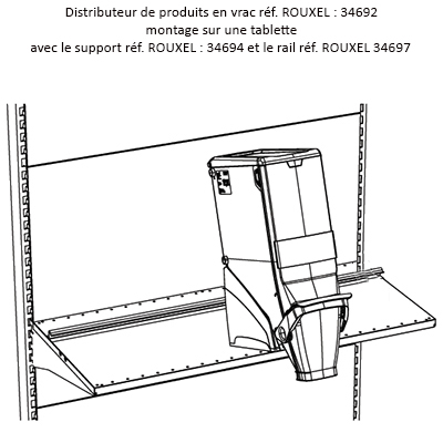Distributeur vrac à gravité 12,5 Litres - Distributeurs de vrac-2