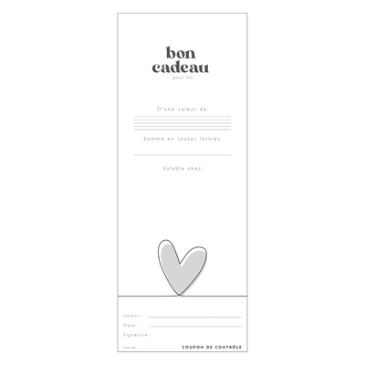 Bon cadeau coeur pour toi - Bons cadeaux-2