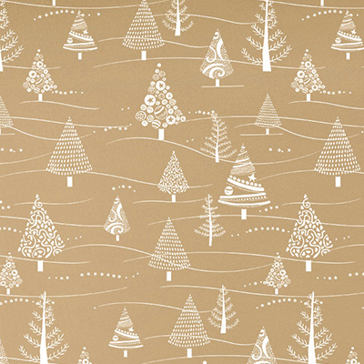 Papier Cadeau Isidore - Papiers cadeaux kraft à motifs