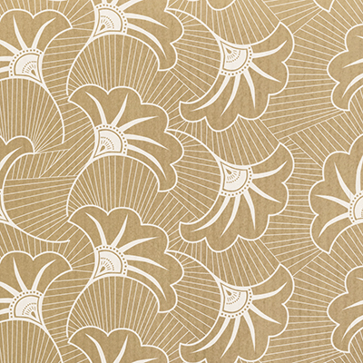 Pochette cadeau papier kraft Évidence 24 + 7,5 x H 41 cm - Lot de 150 - Pochettes cadeaux à motifs-1