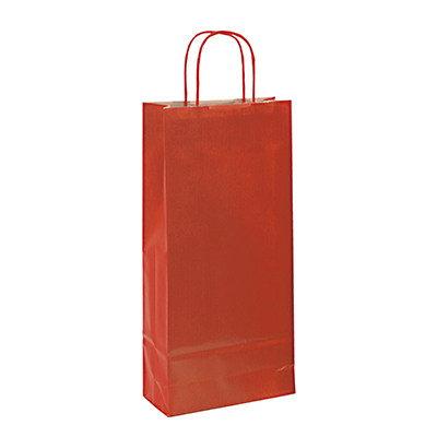 Sacs kraft 2 bouteilles - Sacs pour bouteilles de vin