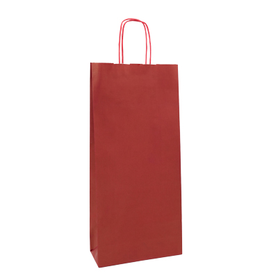 Sacs kraft 2 bouteilles - Sacs pour bouteilles de vin-1