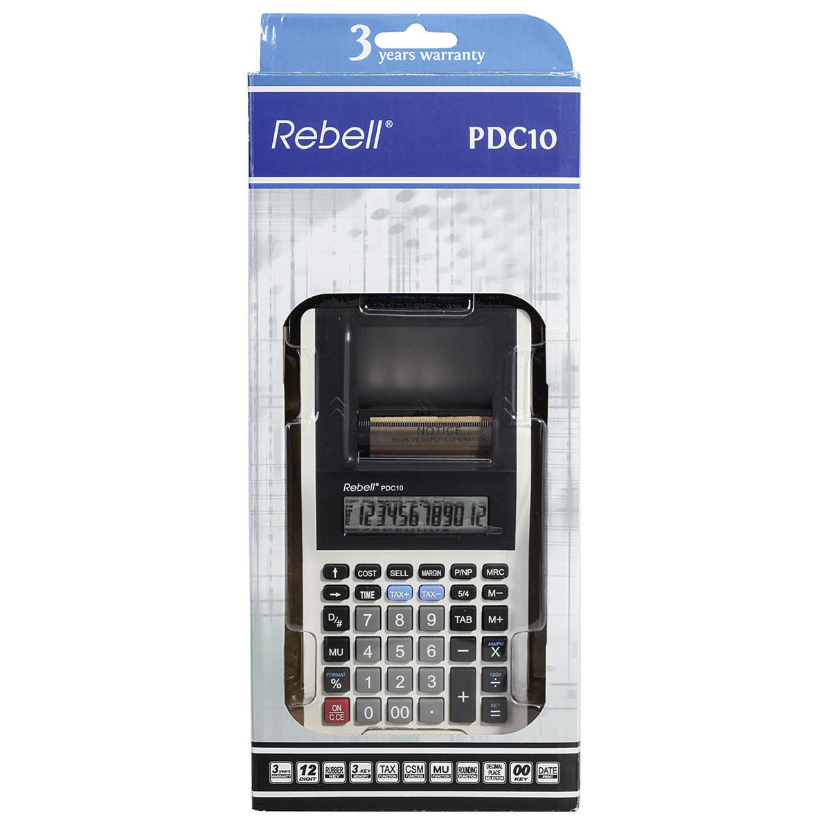 Calculatrice à impression SIGN PDC110  - Calculatrices-4