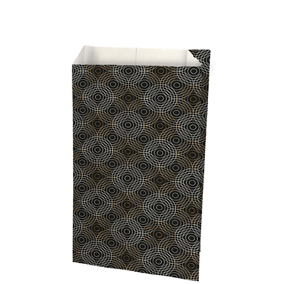 Pochette cadeau papier Perrine 12 + 4,5 x H 20 cm - Lot de 150 - Pochettes cadeaux à motifs