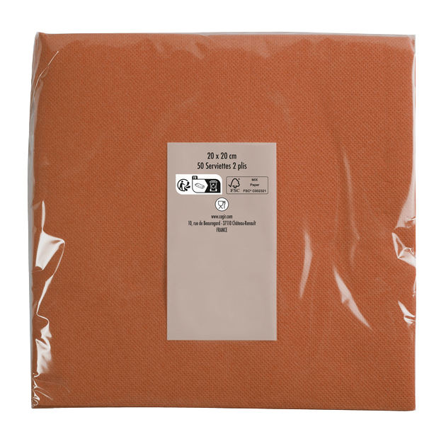 Serviettes cocktail Micro-gaufrées - Serviettes en papier-4