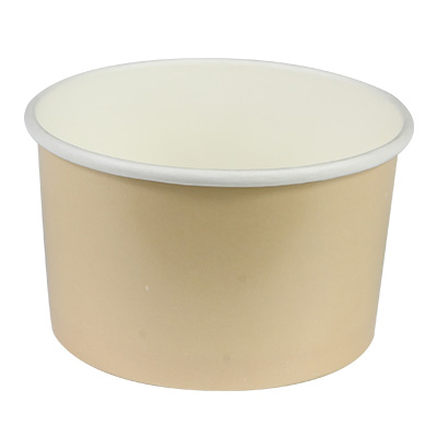 Pots à glace ou à dessert - Bols et pots en carton et kraft