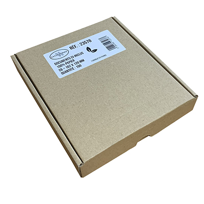 Pochettes adhésives Documents ci-inclus C6 16,2 x 12 cm - Marquage d'expédition-1