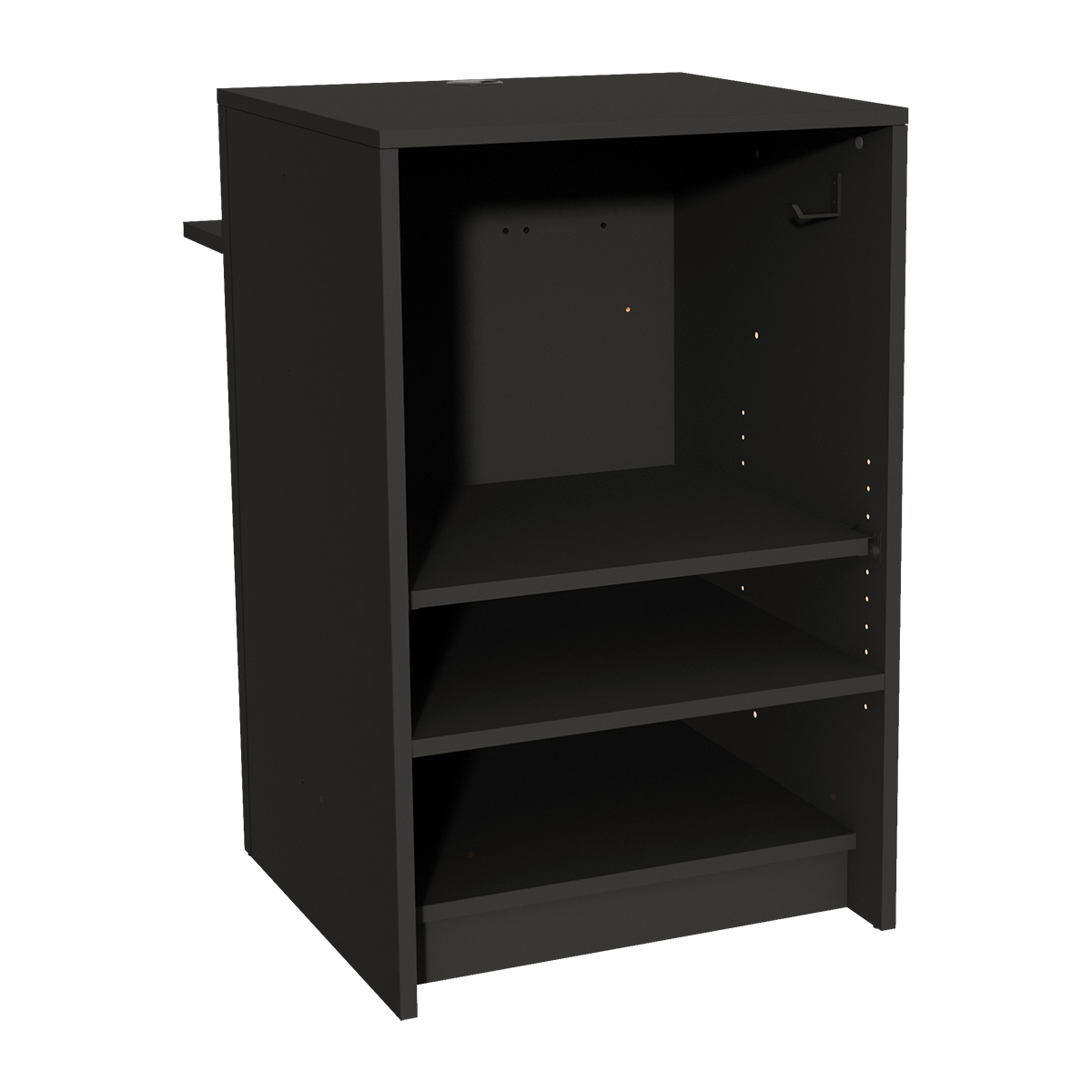 Comptoir d'accueil Soft Black - L 60,7 x H 94,5 cm - Comptoir Global-1