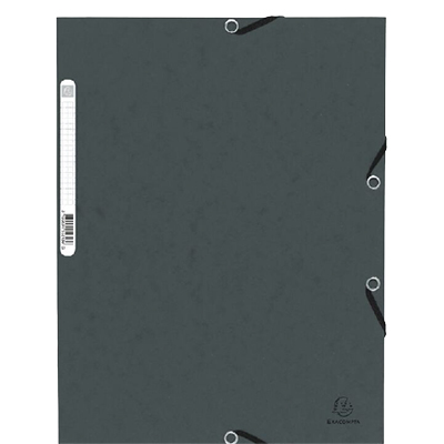 Chemise à élastique 3 rabats 24 x 32 cm pour 250 feuilles - Chemises