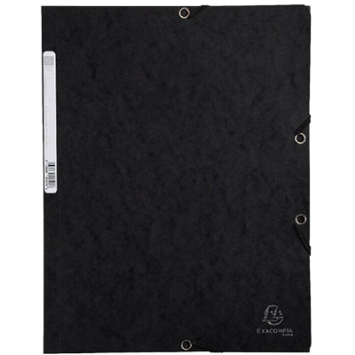 Chemise à élastique 3 rabats 24 x 32 cm pour 250 feuilles - Chemises