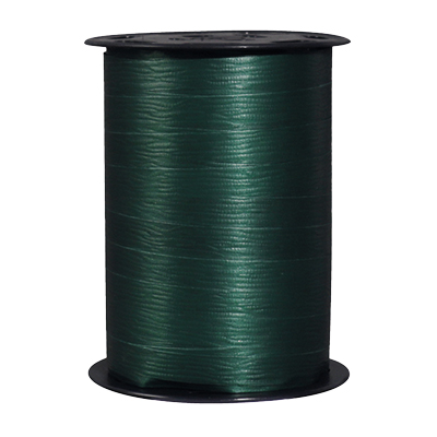 Bolduc mat 10 mm x 250 m vert sapin - polypropylène - Bolducs unis