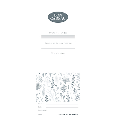 Bon cadeau esprit forêt vert/brun 12x12cm + enveloppe adhésive – Paquet de 12 - Bons cadeaux-2