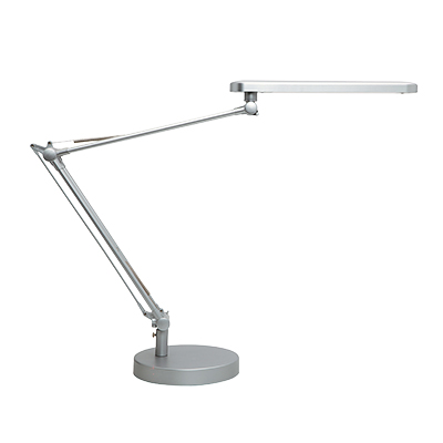 Lampe de bureau Mamboled 2.0 Unilux LED grise - Ergonomie bureautique 