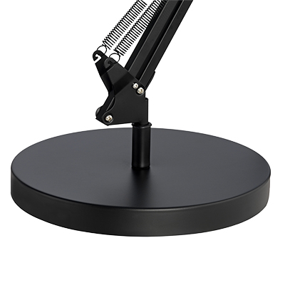 Lampe de bureau LED Unilux Success pince et socle noire - Ergonomie bureautique -2