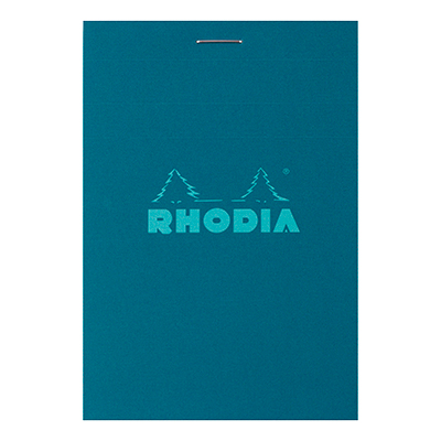 Bloc note agrafé Rhodia Reflets Pastel N°11 5/5 - 80 feuillets - 10,5 x 7,4 cm - Cahiers et blocs notes-2