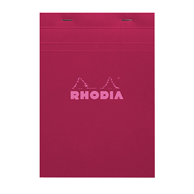 Bloc note agrafé Rhodia Reflets Pastel N°16 5/5 - 80 feuillets - 21 x 14,9 cm - Cahiers et blocs notes