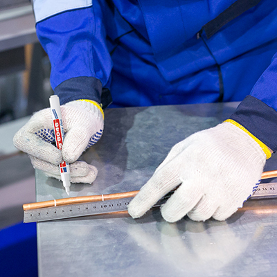 Marqueur blanc spécial industrie Edding 8046 – Pointe 1–3 mm – Permanent prêt à l’emploi - Marqueurs-1