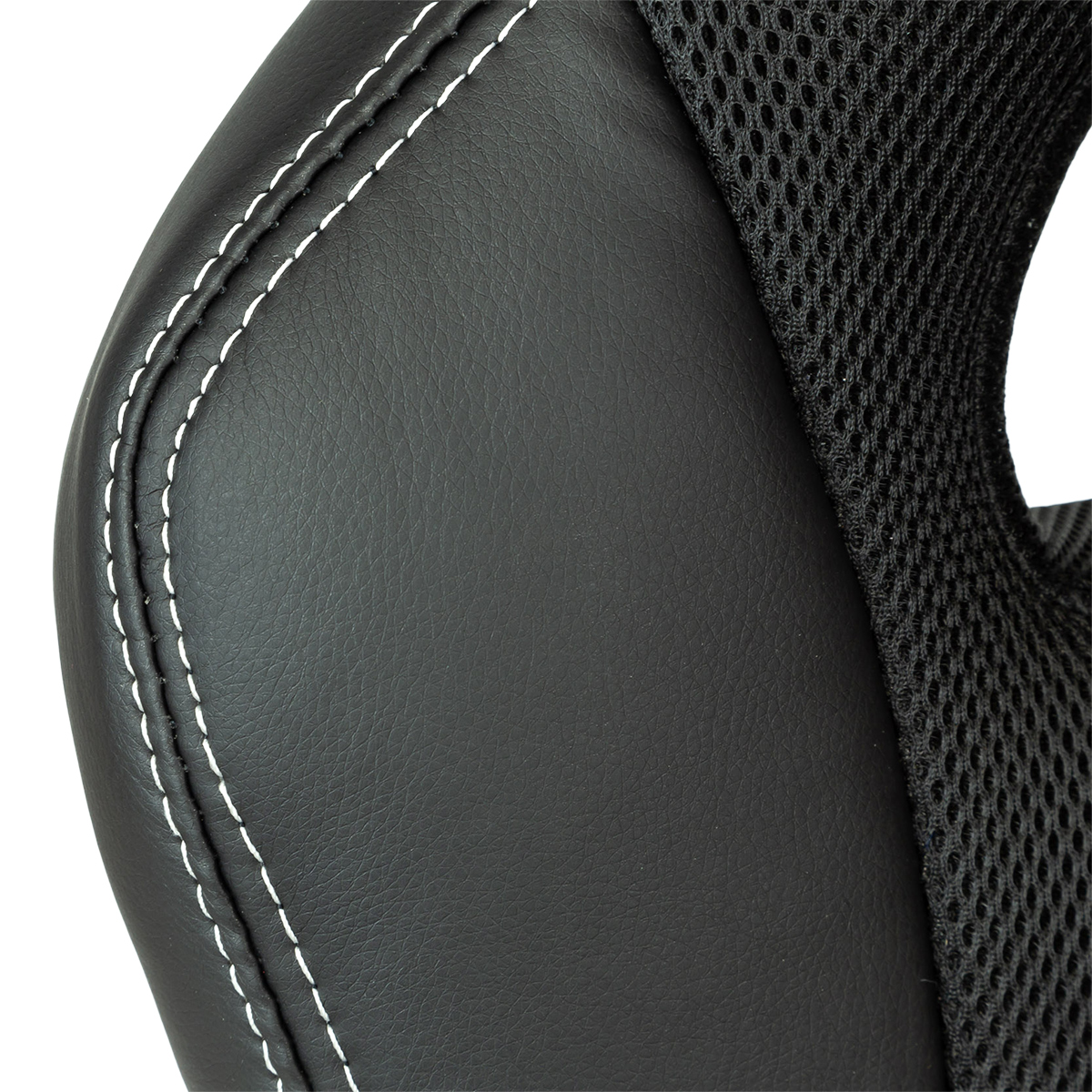 Fauteuil de bureau baquet Montecarlo type racing – Chaise gaming professionnelle - Noir - Sièges de bureaux-1