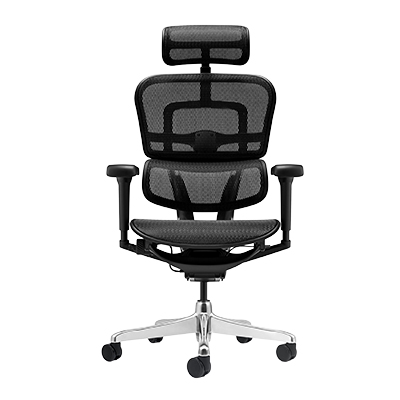 Siège de bureau ergonomique synchrone Ergohuman Ultra translation 12 zones - Noir - Sièges de bureaux-3