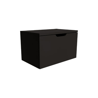Caisson tiroir Store noir Soft Black 66,5 x 42,7 x 40 cm – Meuble de rangement pour magasin - Caissons de rangement-1