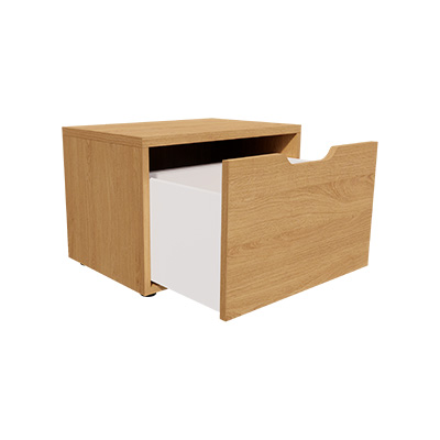 Caisson tiroir Square Corbridge 60 x40 x40 cm – Meuble de rangement pour magasin - Caissons de rangement-1