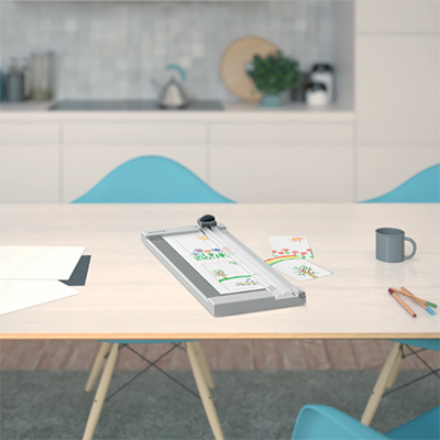 Rogneuse papier A4 Leitz Precision Home – 8 feuilles - Guillotines papier, Rogneuses papier -6