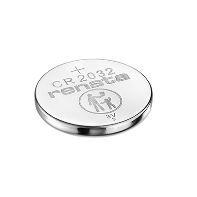 Pile bouton CR 2032 Renata 3V 260mAh lithium 20mm - Piles