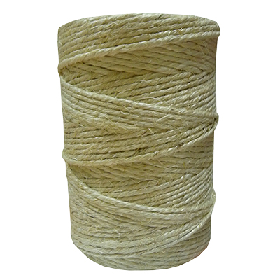 Ficelle sisal naturelle ø 3 mm x 188 m écru - Bobine 1 kg - Bracelets élastiques et Ficelles