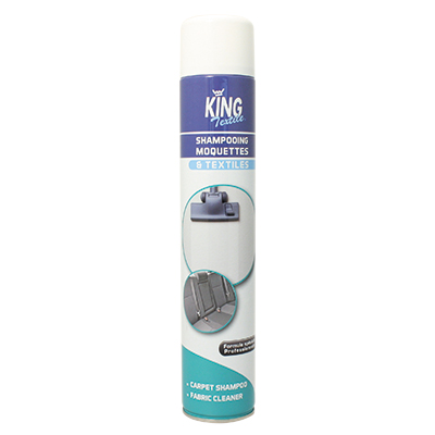 Shampooing moquettes et textiles professionnel 750ml - King - Entretiens divers