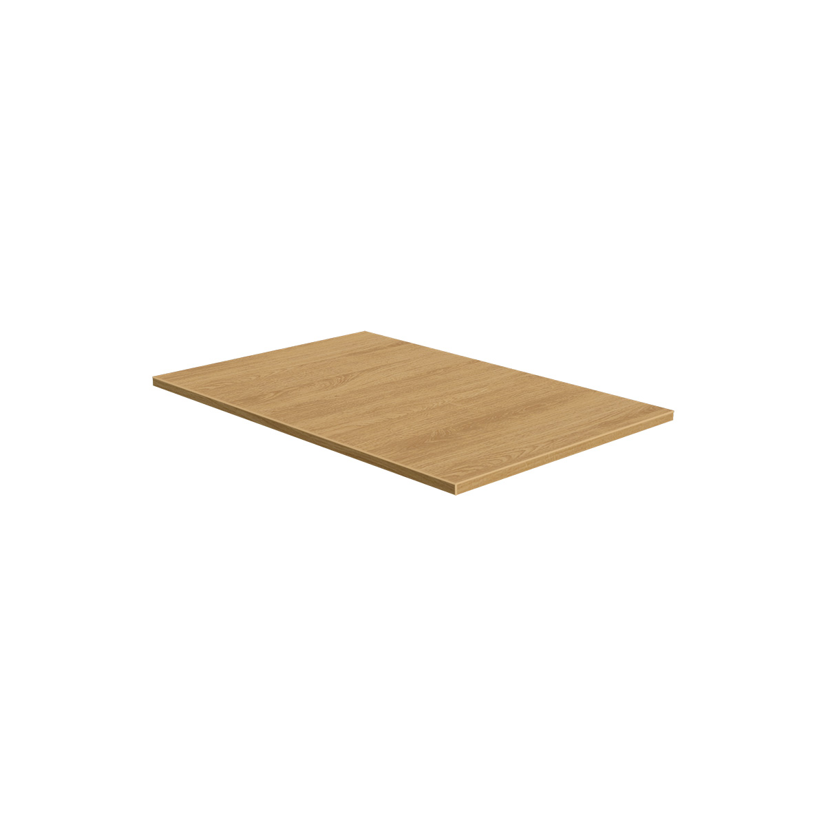 Plateau chêne Corbridge 57,5 x 84,7 cm pour gondole centrale Square 60 - Tablettes Bois Mélaminé