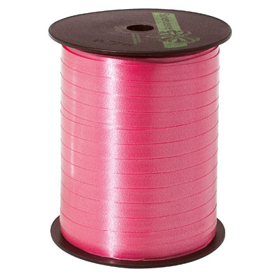 Bolduc mat rose fluo standard 7 mm x 500 m polypropylène - Bolducs unis