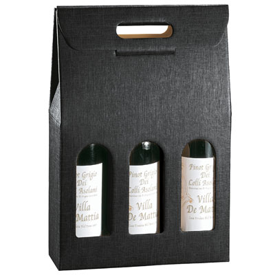 Boîtages 3 bouteilles - Coffrets pour bouteilles de vin, Boîtes pour bouteilles de vin