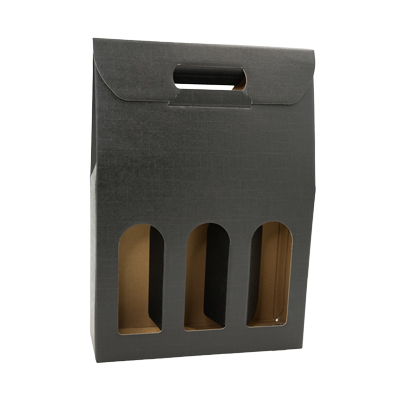 Boîtages 3 bouteilles - Coffrets pour bouteilles de vin, Boîtes pour bouteilles de vin-1