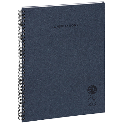 Agenda semainier consultations 2026 spiralé 21x29,7cm, Exacompta Forever® - Agendas-Répertoires