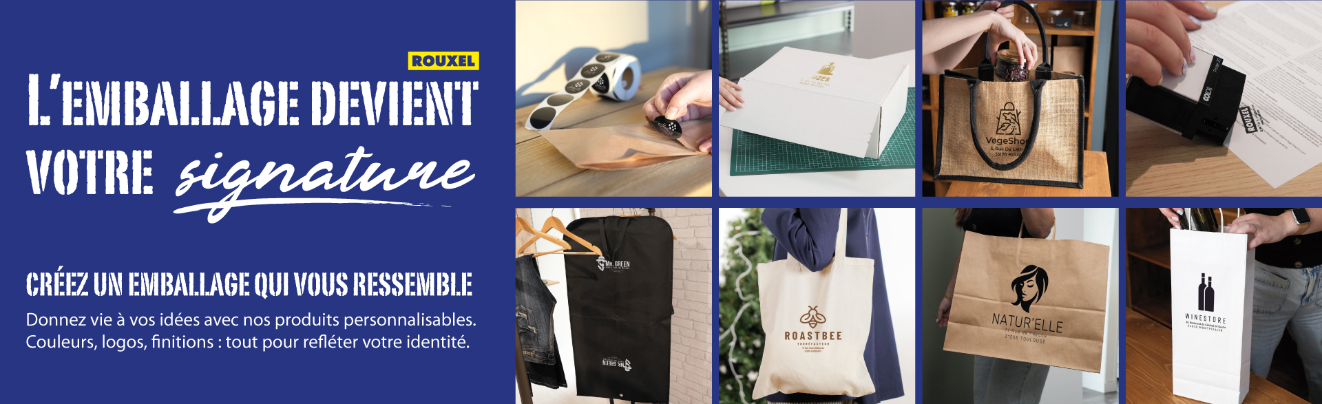 L'emballage devient votre signature