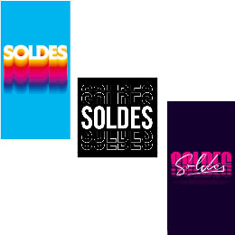 Affiches Soldes