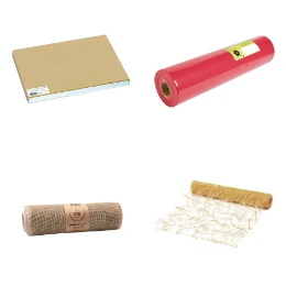 Chemins de table jetables, Sets de table papier
