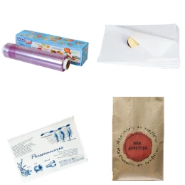Films, papiers ingraissables et sachets papier alimentaires