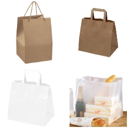 Sacs vente à emporter